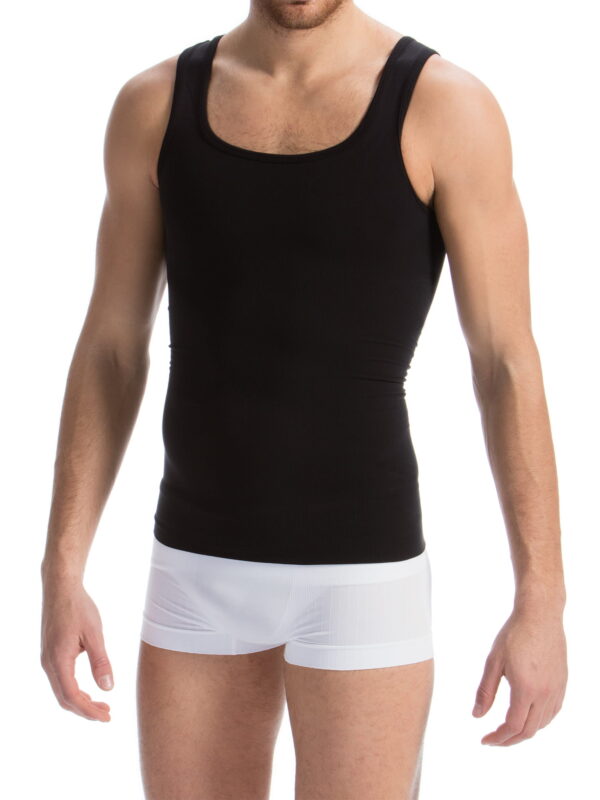 Męska koszulka wyszczuplająca i modelująca całościowo z bawełny