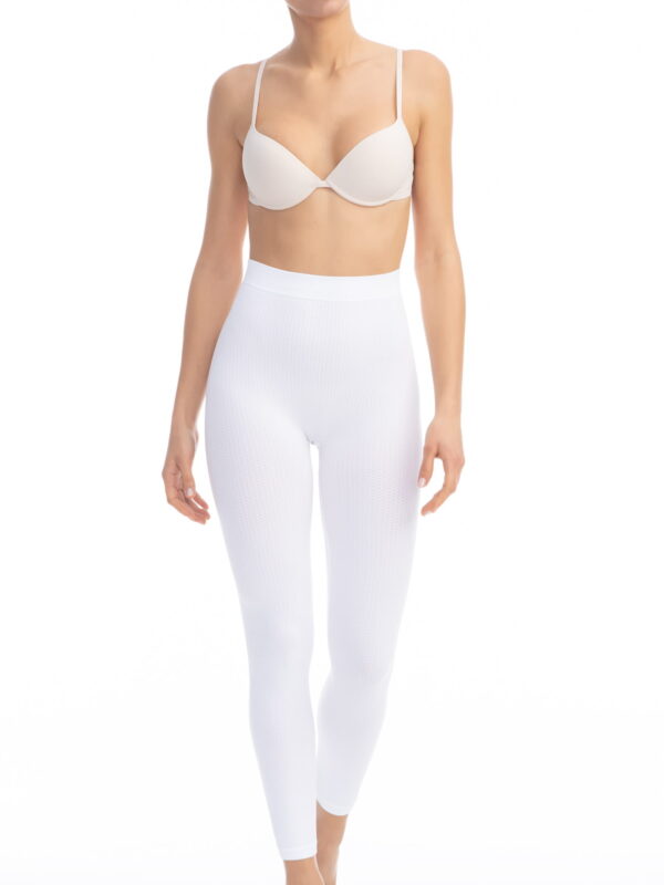 Antycellulitowe legginsy z wysokim stanem