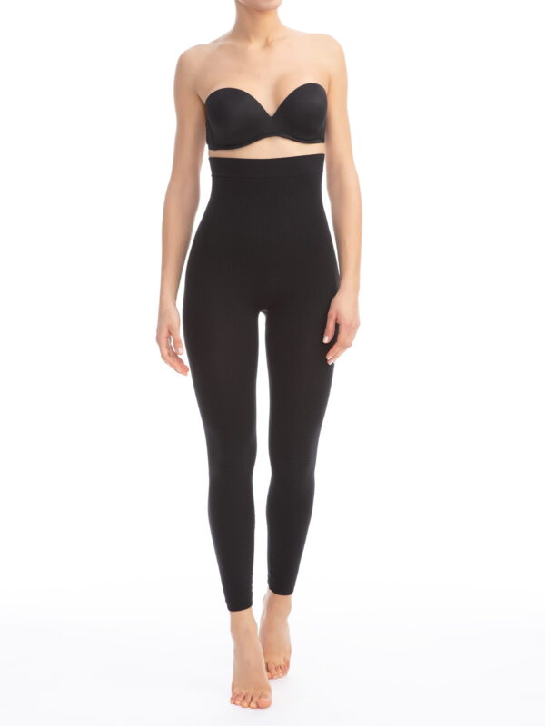 Antycellulitowe legginsy z wysokim stanem